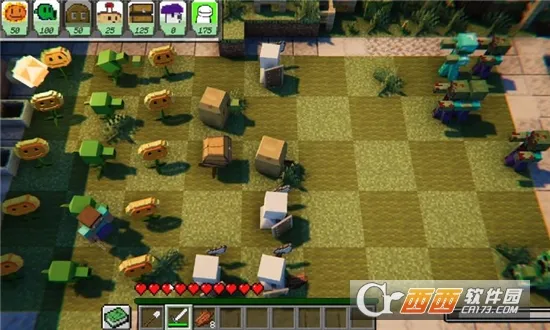 PVZMC(ֲ���ս��ʬ�ҵ������ںϰ���Ϸ)v0.6 �ֻ����ͼ