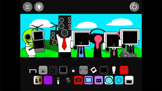 �������Sprunki��Ͱ��ģ�鰲׿���ֻ���v1.0.0 �ٷ������ͼ