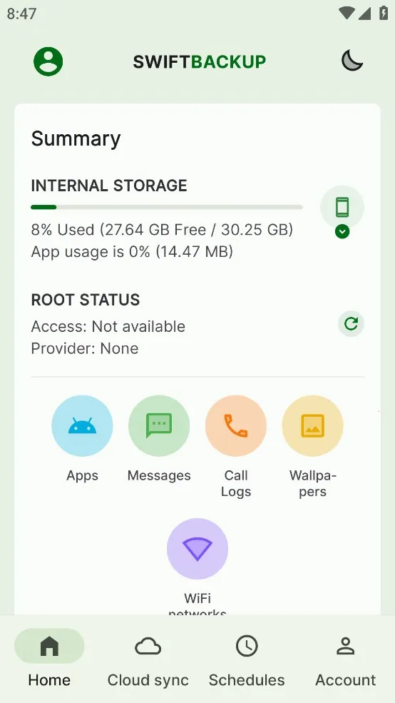 Swift Backupv5.0.7 �ٷ������ͼ
