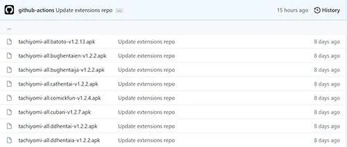 tachiyomi插件仓库 tachiyomi插件仓库