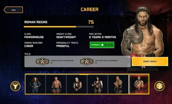 WWE 2K25����������(ˤ��ģ����Ϸ)v0.1363.0 ��׿���ͼ