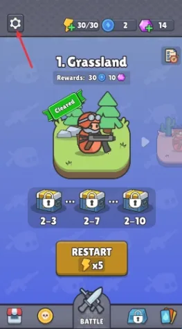 ս������ս���˵�