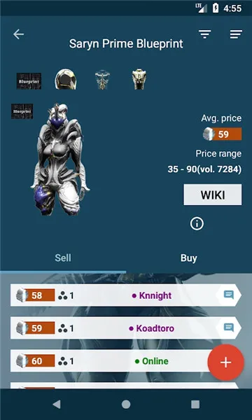 Warframe market(��Ϸ����ƽ̨)v1.9.3 �ֻ����ͼ
