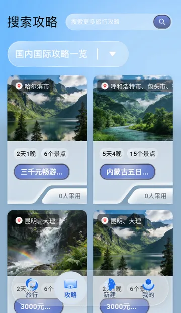 旅行生成轨迹(旅游攻略平台) 旅行生成轨迹(旅游攻略平台)
