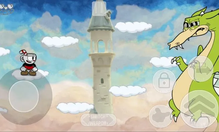 �豭ͷbossս�����(�豭ͷ�����Ϸ)vCuphead Expansion Low �ֻ����ͼ