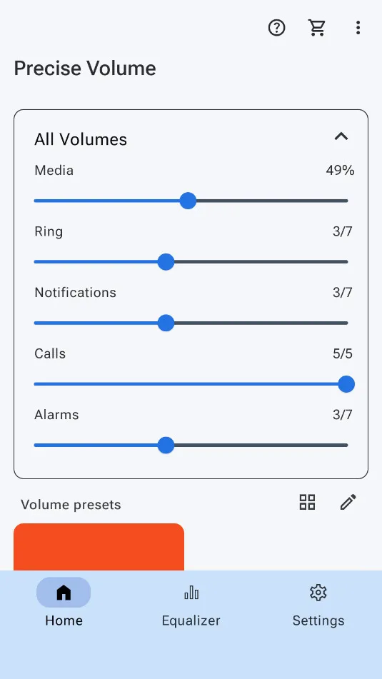 precise volume ���� ���İ�v2.0.0 �ֻ����ͼ